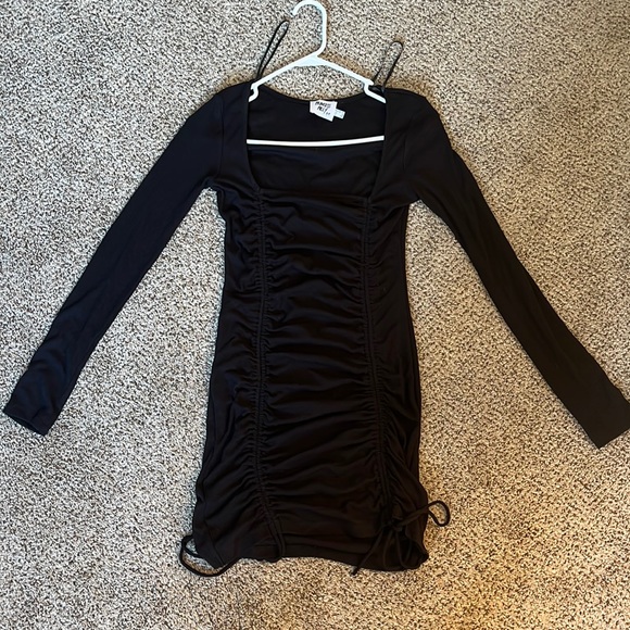 Princess Polly Dresses & Skirts - Princess Polly Mikayla Mini Dress in Black Size 6